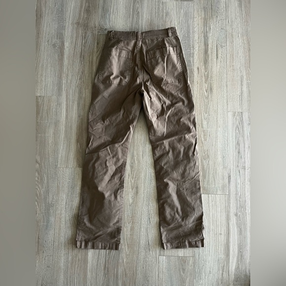 Madewell Women’s The '90s Straight Utility Pant Garment-Dyed Canvas Dark Rope 26 - Picture 9 of 9